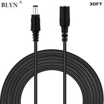 câble électrique extension 12v dc 1m 2m 5m 10m 20m connecteur 5.5mm 2.1mm noir