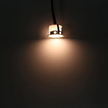 Lampes encastrables led argentées modernes ip67 encastrables extérieures minimaliste 12v 60lm