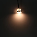 Lampes encastrables led argentées modernes ip67 encastrables extérieures minimaliste 12v 60lm