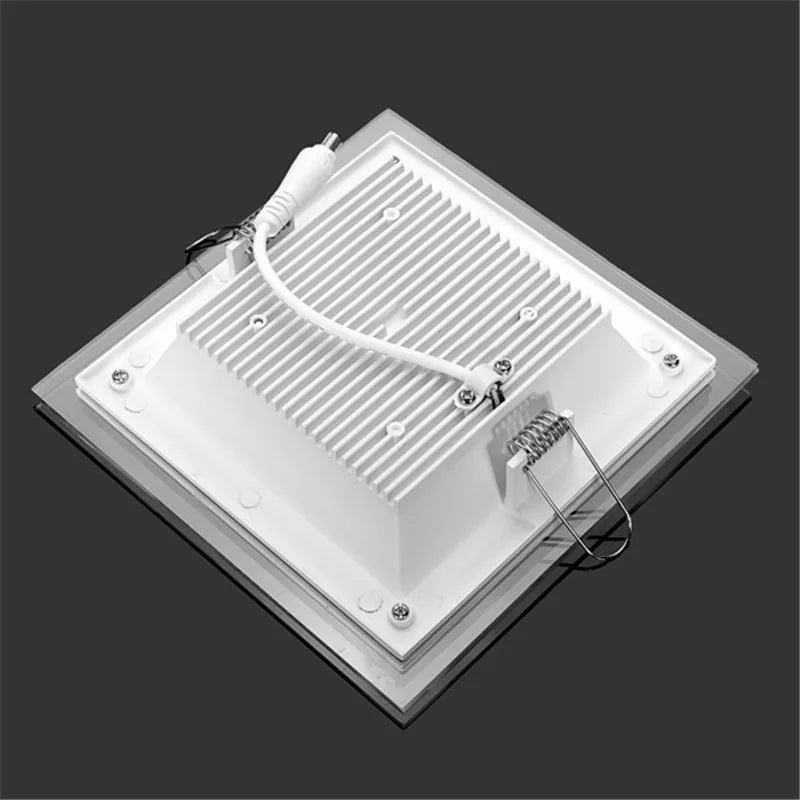 plaque led moderne 10cm 15cm 20cm blanc gris warm white cold white natural white