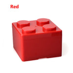 boîtes rangement couleur moderne stockage organisation jouets bleu vert rouge jaune six boutons plateau