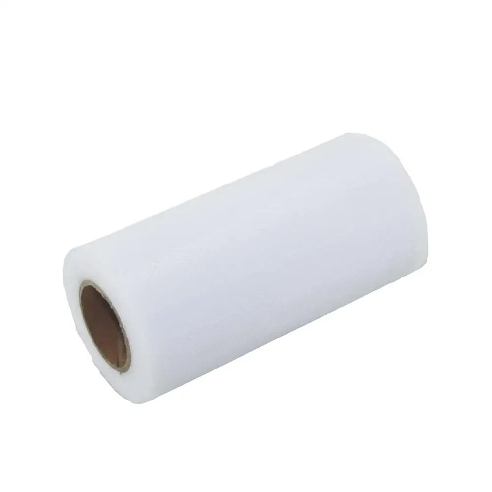 ruban adhésif tissu tulle polyestère simple couleur multiple décoration mariage transparent texture tissée