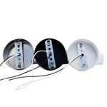 socle ampoule E14 E27 blanc noir chrome vis métal moderne minimaliste DIY