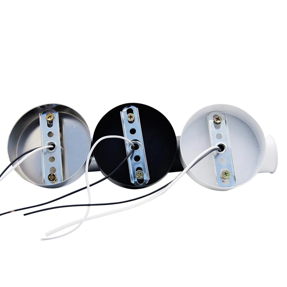 socle ampoule E14 E27 blanc noir chrome vis métal moderne minimaliste DIY