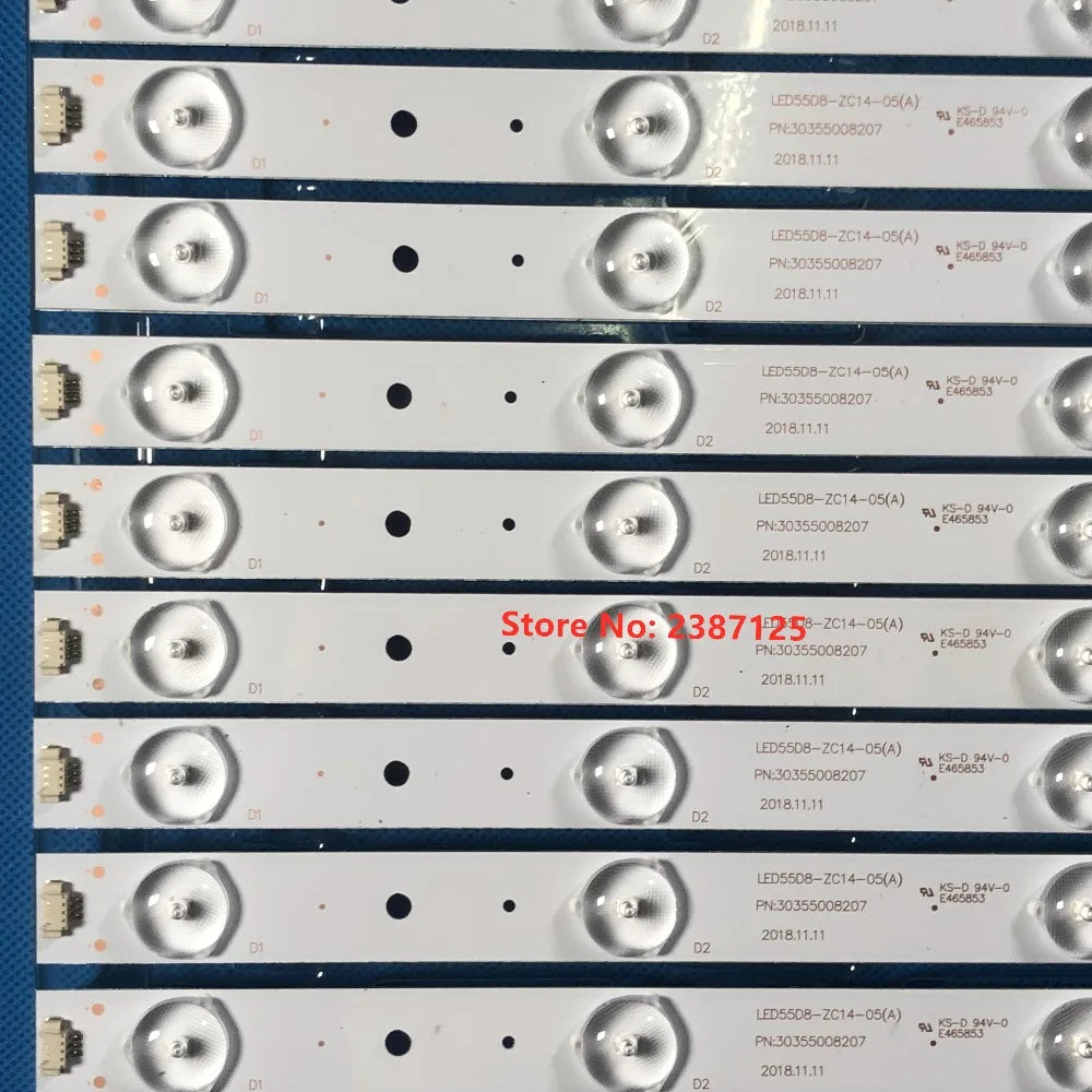 bandes led blanc modernes flux lumineux faible certification ccc matériau abs tension 220v longueur