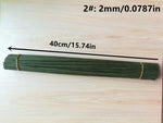 décoration intérieure branche verte artificielle simple 60cm 40cm 2mm adhésif noël maison festive