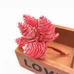 cônes pin artificiels couleurs mariage décoration intérieure festive bricolage artisanal