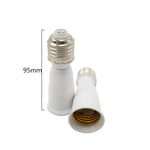 adaptateur culot E27 blanc moderne portable 65mm 95mm 197mm fixé adhésif certifié ccc cenele