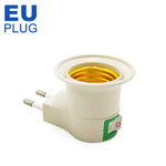 prise courant e27 blanc moderne adaptée ampoules led us eu high quality