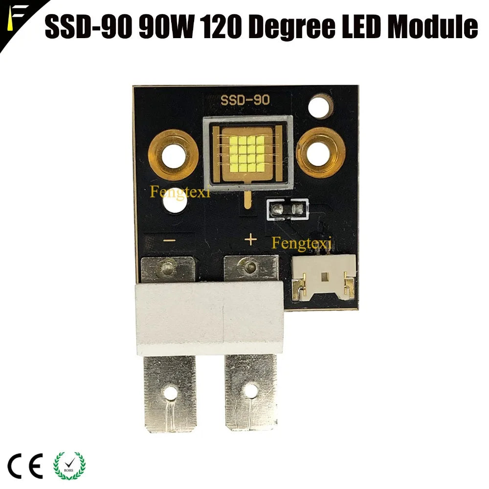 projecteur led 90w 60deg 120deg noir doré moderne dmx scène dj