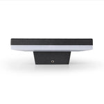 lampe murale moderne led industrielle fixée mur noir gris texturée ip55 étanche