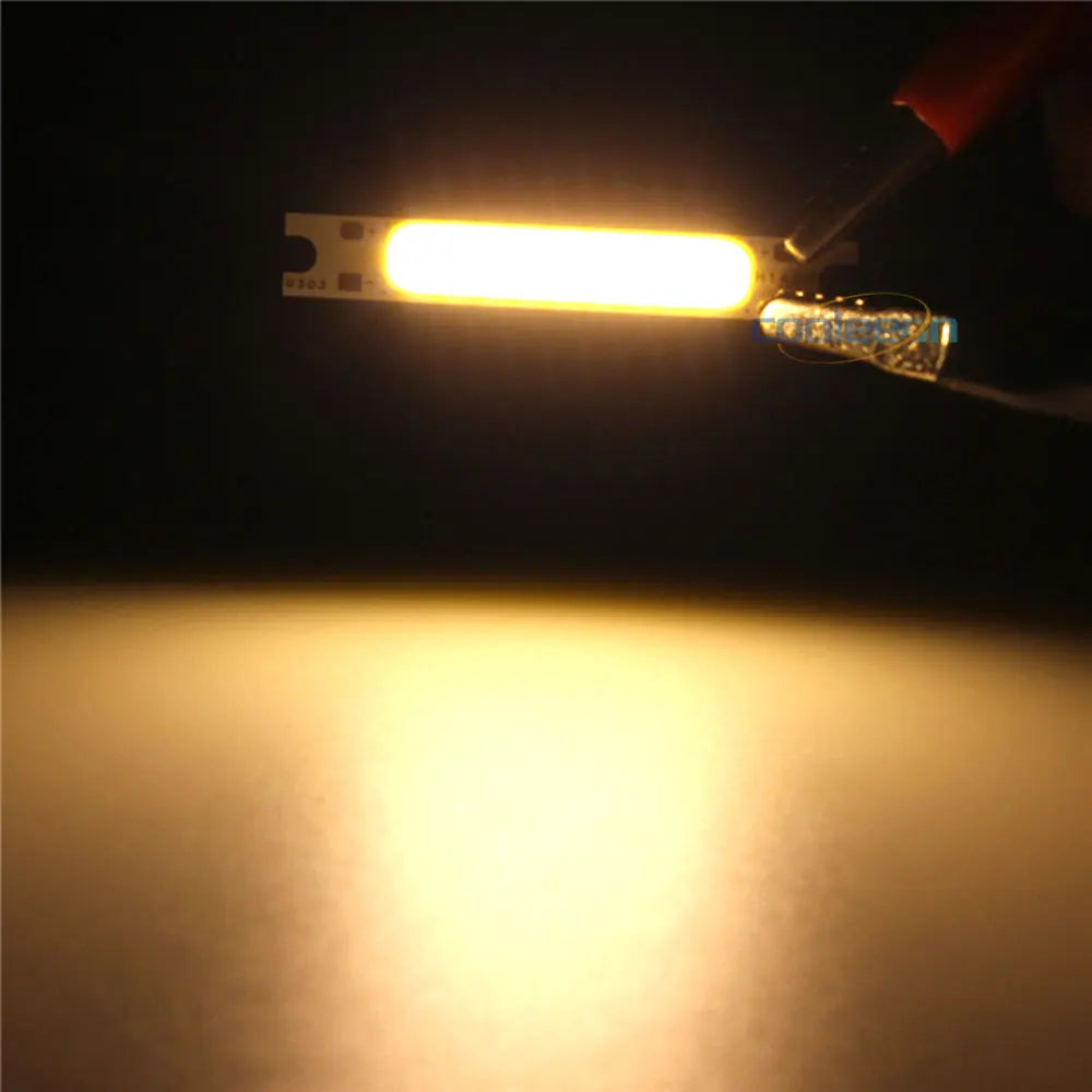 lampe led blanc moderne 50mm 25mm 7mm 5500k 9v 5w 50000h
