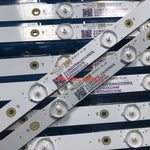 bandes rétroéclairage tv blanc moderne perforations circulaires led 55cm 220v abs