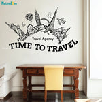 Décoration murale chambre enfant sticker avion