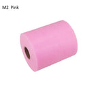 ruban polyester noir blanc rose rouge tissé opacité classique occasion mariage 100 yards