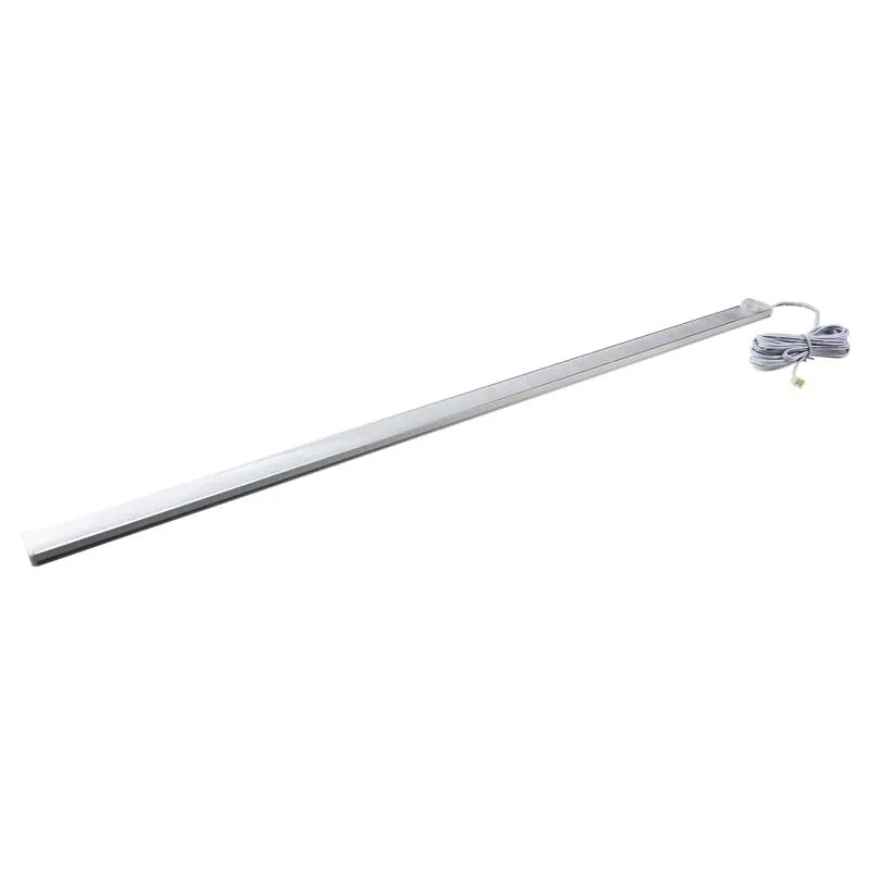 barre lumineuse led détecteur mouvement 12v 50cm moderne câble électrique 2m argenté blanc