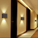 applique murale moderne led 6w blanc noir mat 90 260v 249 2000lm