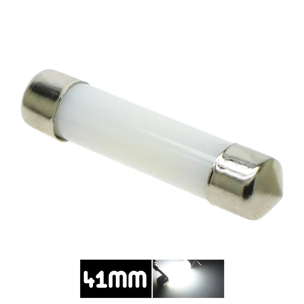 ampoules led 12v blanc froid 30 lumens 31mm 36mm 39mm 41mm modernes opaques