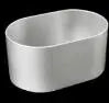 outils biscuits argentés forme cœur triangle moderne aluminium