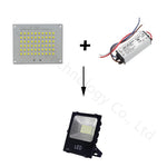 projecteur led 100w 200w ip66 moderne gris métallique éclairage rue