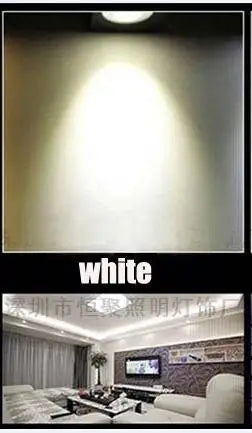 spot led encastrable blanc moderne 12w 15w 21w dimmable non dimmable clips aluminium