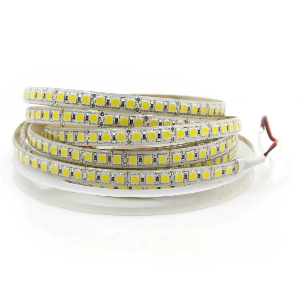 Bande LED étanche IP65 résistante à l'humidité pour salle de bain ou cuisine