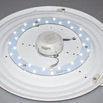 plaque led circulaire blanc moderne 6w 12w 15w 18w diodes integrees connecteur eléctrique