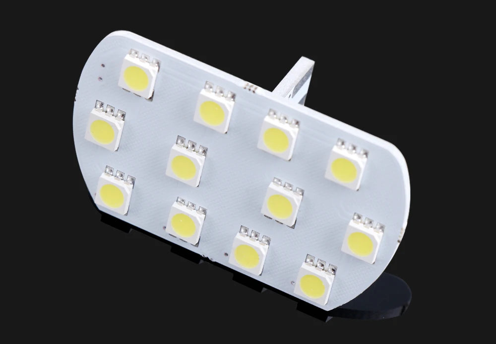 ampoules led blancs modernes 12v t10 w5w 194 six pieces voiture