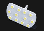 ampoules led blancs modernes 12v t10 w5w 194 six pieces voiture