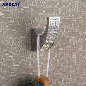 Accessoires salle bain or argent strass moderne élégant porte serviettes porte savon porte gobelet