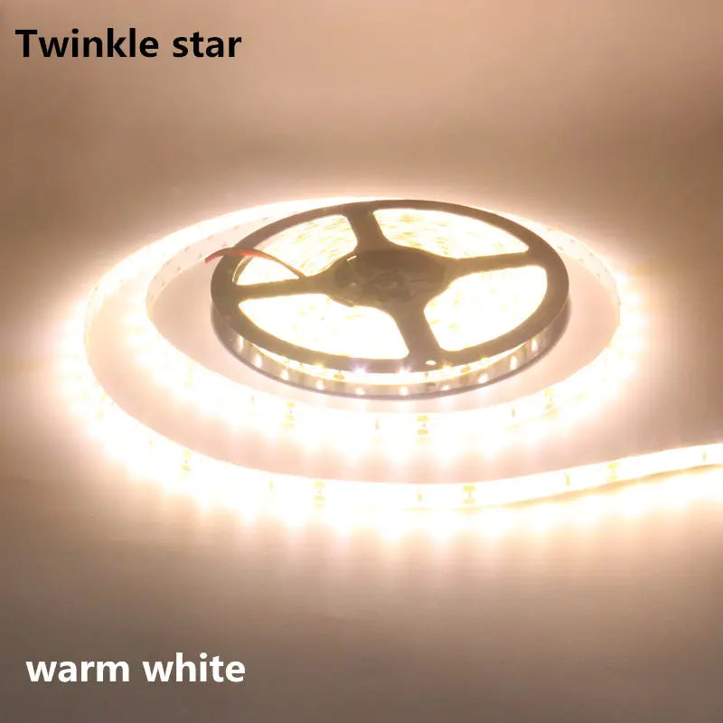 ruban led adhésif blanc froid chaud rouge vert bleu ip65 12v smd 60led/m