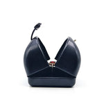 boîtes bijoux cuir noir contemporain boucle anneau bague chaîne pendentif simple mariage protection rangement