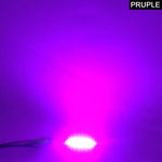 lampe led moderne 60mm blanc jaune orange vert opacité 12v 2w 5500k 7000k
