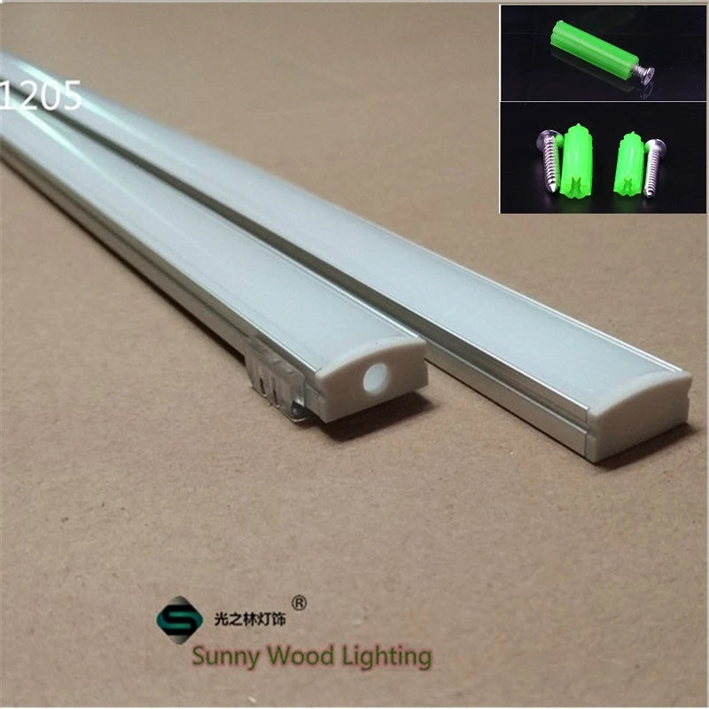 profils aluminium led 2m couverture laiteuse transparente clips modernesintérieur