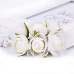 bouquet fleurs artificielles roses tissu feuilles verte intérieur mariage romantique saint valentin
