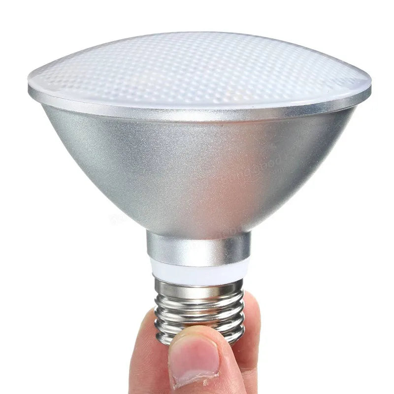 ampoule led e27 6000k 4000k 3000k ip65 12w 15w 2000 lumens moderne argente mat