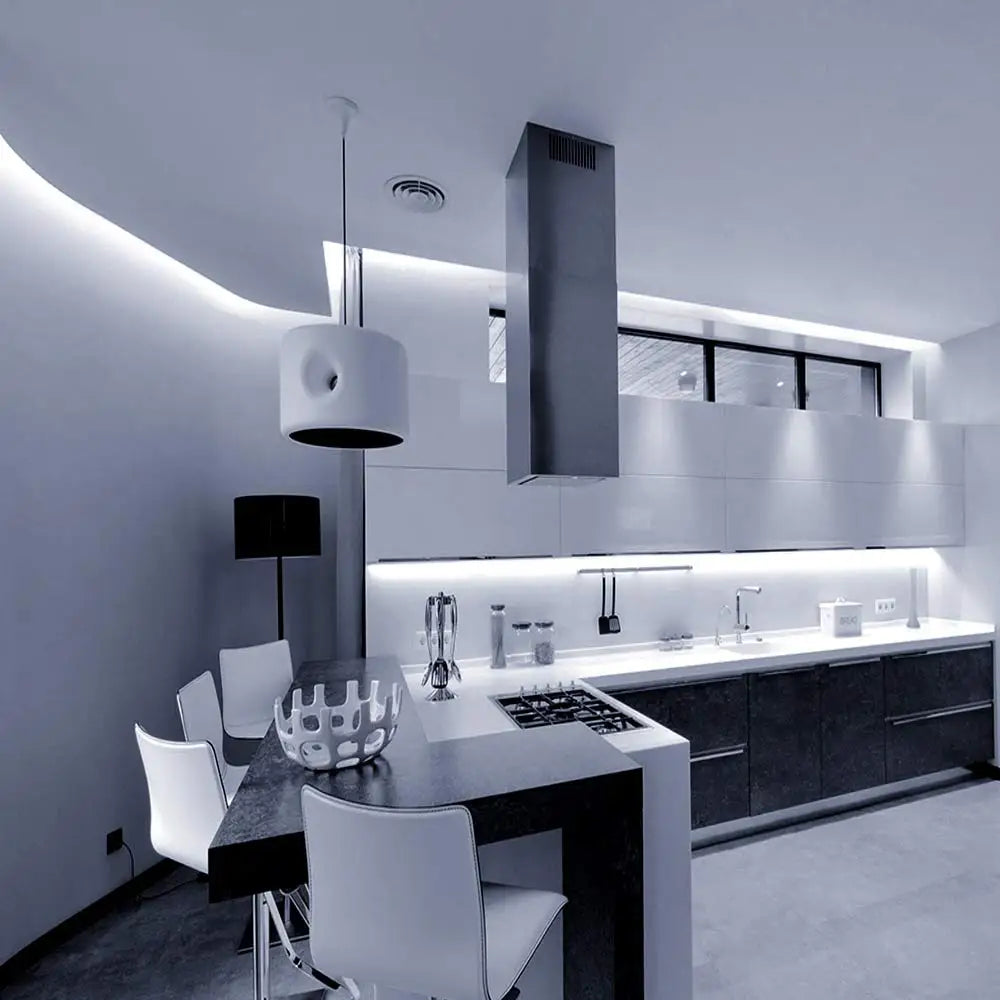 ruban led blanc flexible 60led adhésif moderne intérieur salon 50000h durable