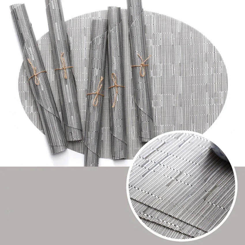 set table moderne plastique motif rayures horizontales table manger cuisine