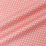 tissu coton imprimé points blancs rose bleu vert classique protection uv décoration maison patchwork