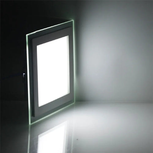 plaque led moderne 10cm 15cm 20cm blanc gris warm white cold white natural white