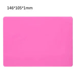 tapis silicone rose bleu moderne utilitaire découpe résine forme coquillage fleur ours