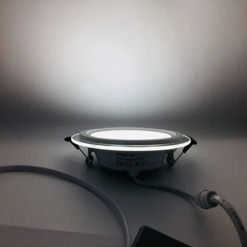 spot led blanc 12w 18w 6w interrupteur bouton clips moderne transformateur