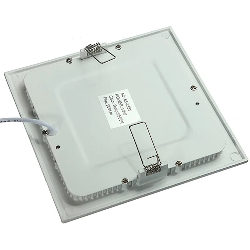 plaque lumière led blanc moderne 12w 15w 25w 3w 6w 9w transformateur cable