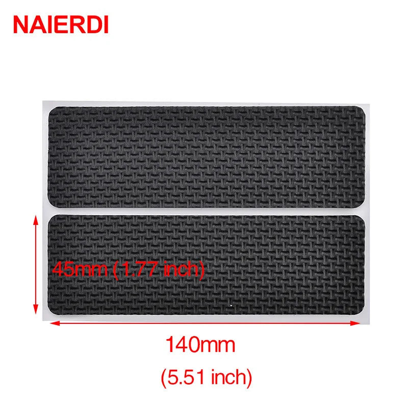 protections antidérapantes adhésives pieds meubles noir texturé quadrillage utilitaires tapis patins chaise table