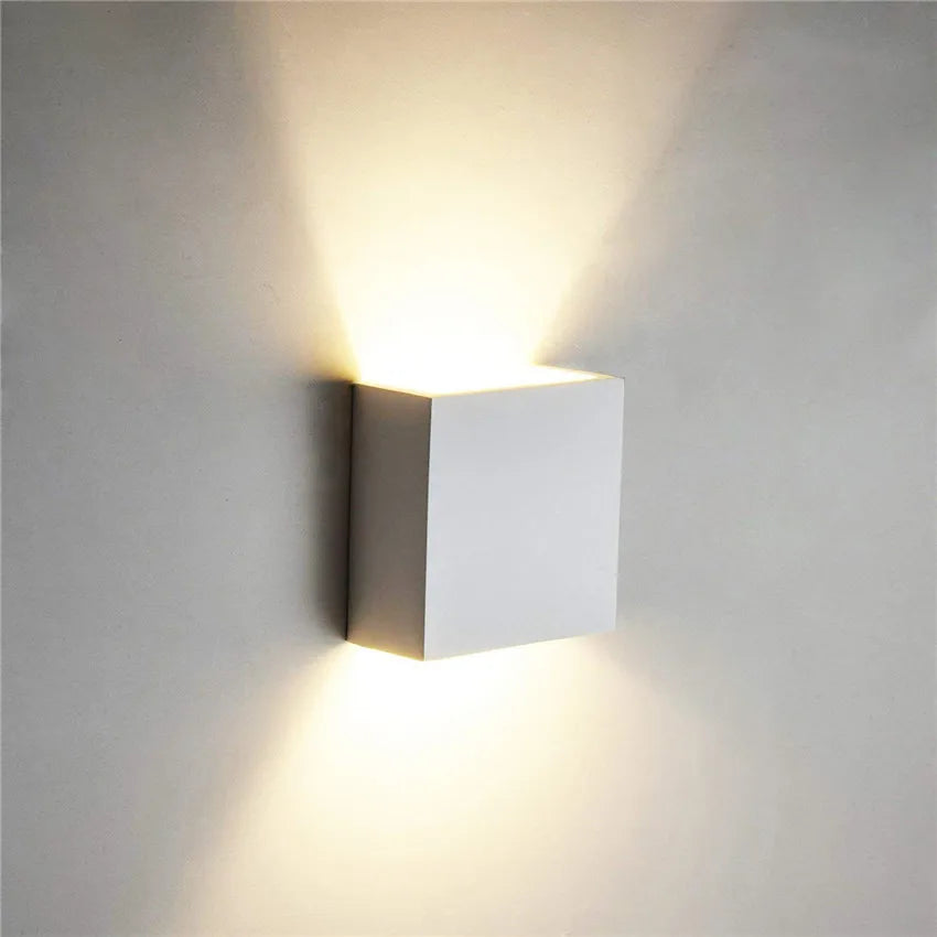 applique murale moderne led 6w blanc noir mat 90 260v 249 2000lm