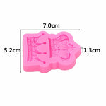 moule silicone fondant couronnes stylisées moderne pâte sucre chocolat decoration rose qualite environnement