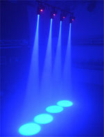 projecteurs scène led 5w noir modernes effet dj vis 220v cee flux lumineux 2492000