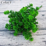 bouquet fleurs artificielles succulentes plastique vert violet orange marron bleu naturel intérieur decoration