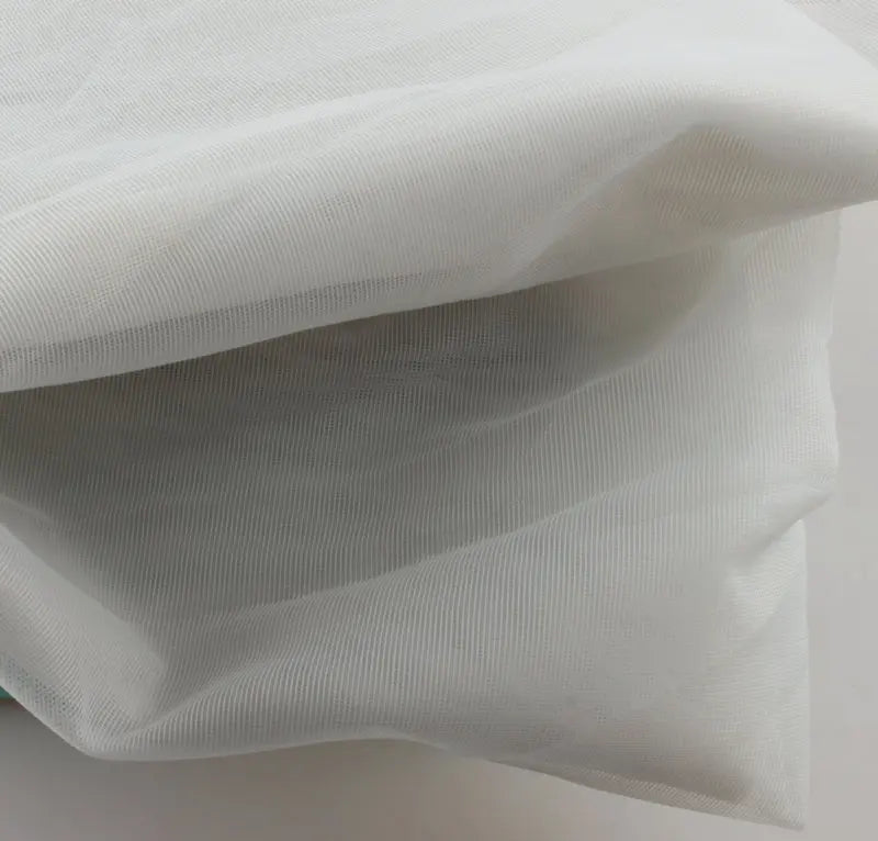 tissu polyester acrylique respirant moderne élégant translucide beige blanc noir rose pâle bleu fine