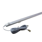 barre lumineuse led détecteur mouvement 12v 50cm moderne câble électrique 2m argenté blanc